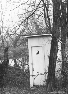 Outhouse by Little Miami River