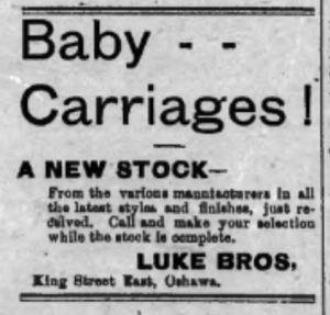 Luke Bros. Ad; May 8, 1896, p. 1